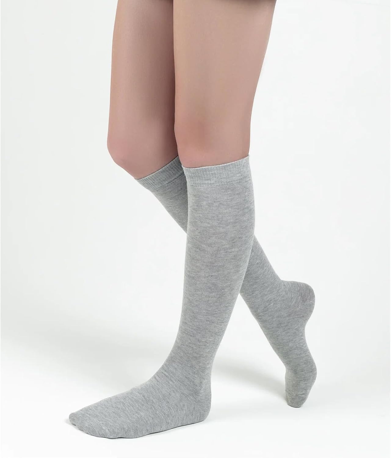 5 Pairs Seamless Sensory Socks Adult Walking Boot Sock Loose Fit Afo on the Calf Fit Orthopedic Boots Opaque