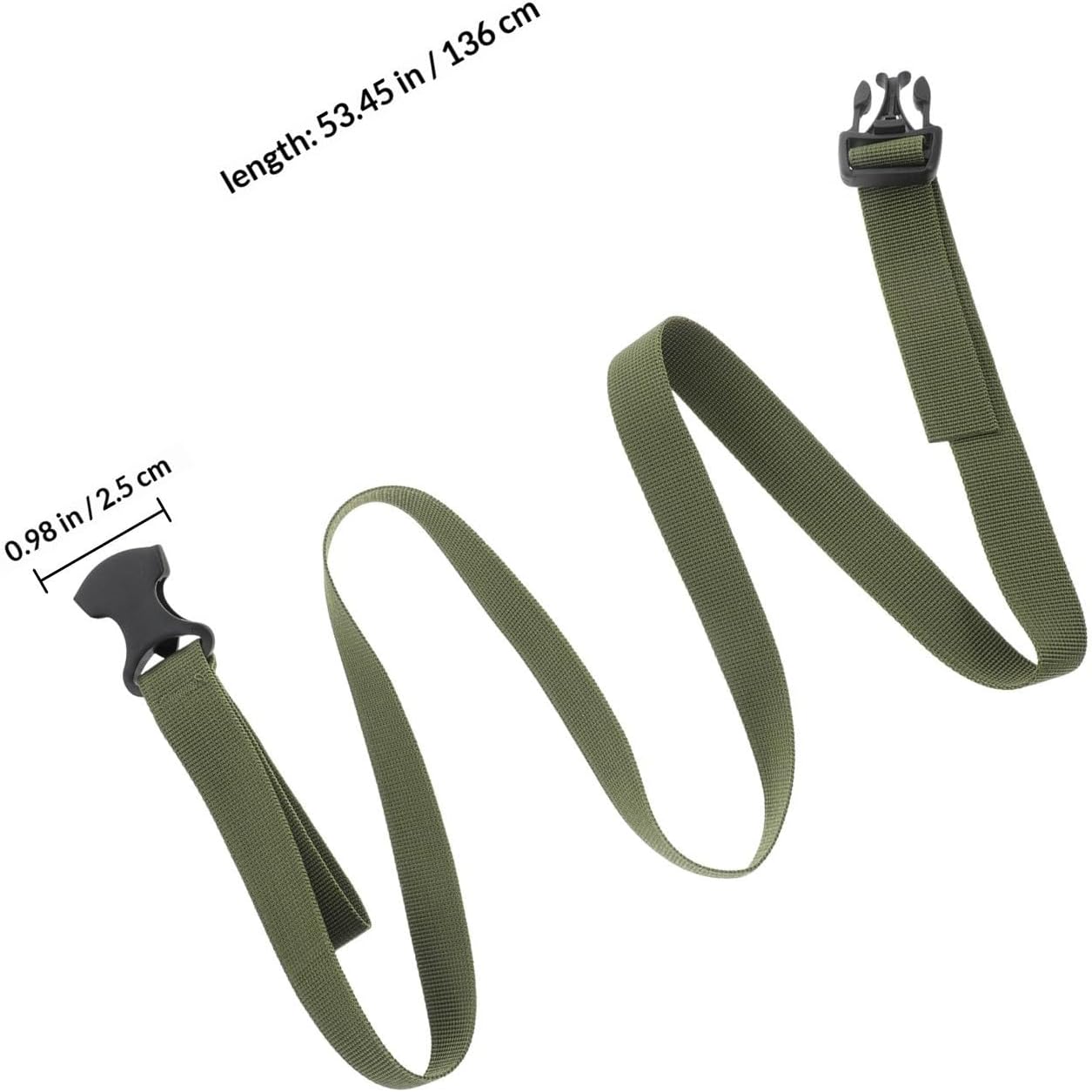 2pcs Heavy Duty Fixing Straps Luggage Strap Belts for Travel Suitcases image 2