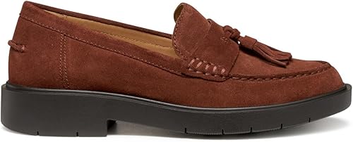 Geox D Spherica Ec1, Mocasines Mujer, marrón, 35 EU