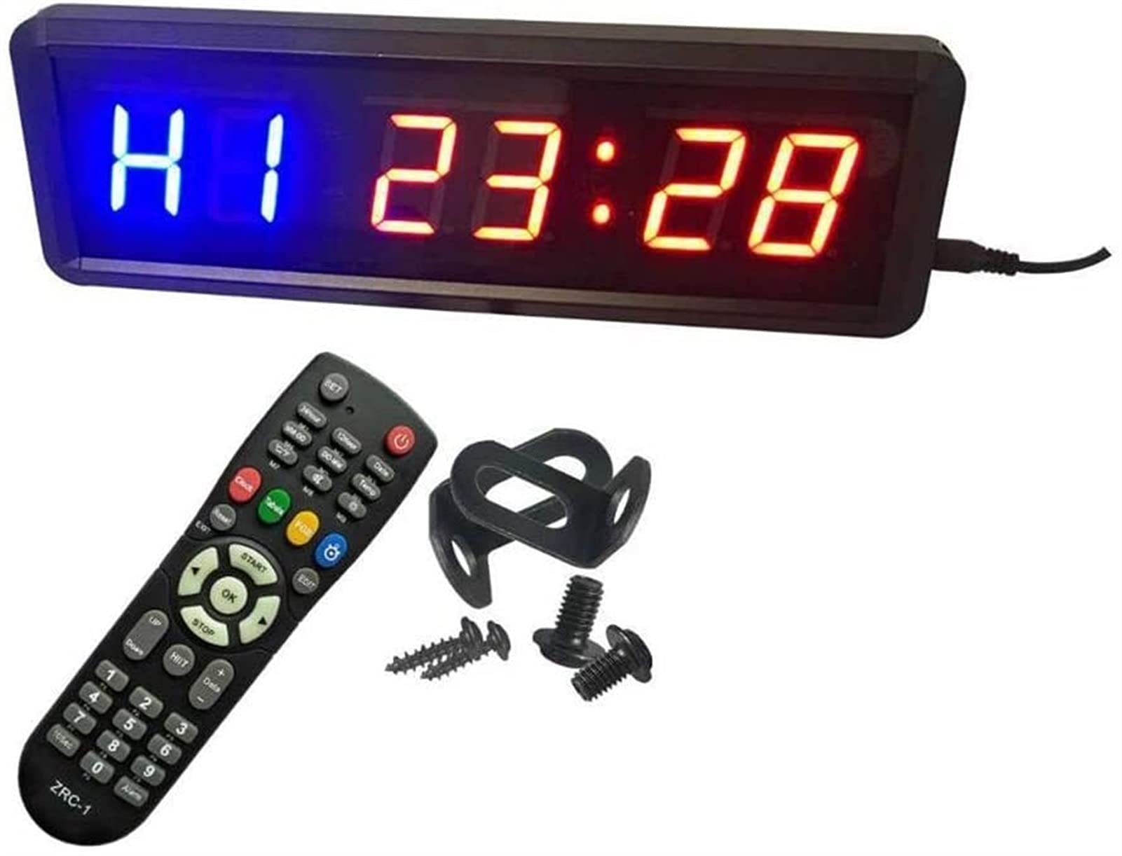 Marcador electrónico para la aptitud del hogar ELzEy con temporizador de escritorio