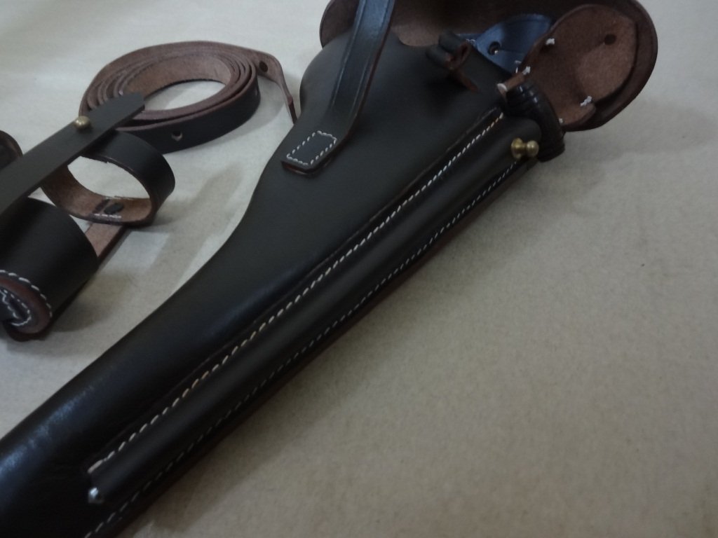 warreplica Utensile per la Pulizia Artigianale Luger P08 con Manico in Legno - Riproduzione