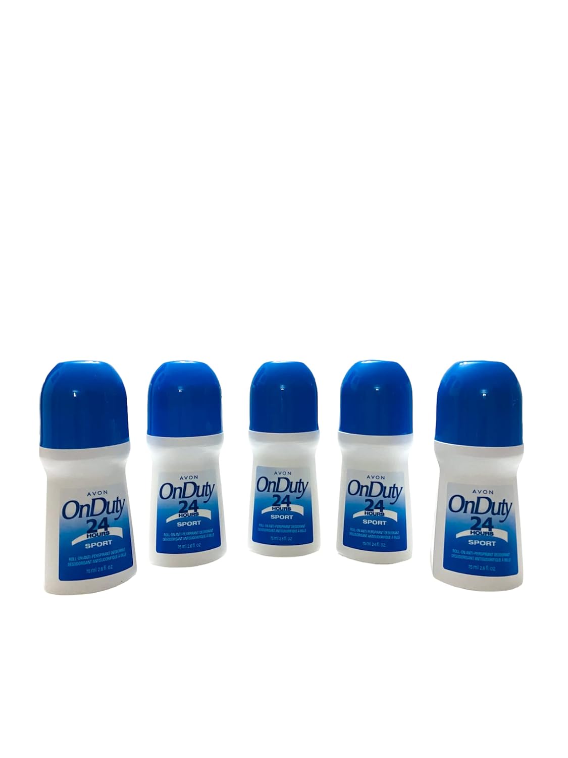 Avon On Duty 24 hour Sport 1.7 Oz Deodorant LOT OF 5