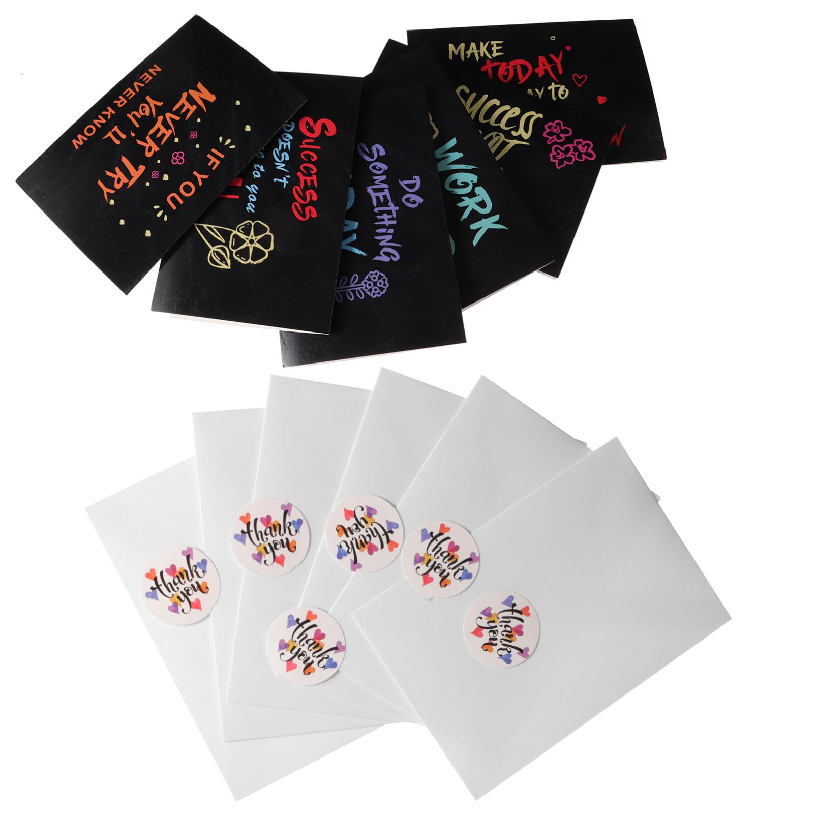 WBdesignz Biglietto Motivazionale Con Busta | Sei Orgoglioso Di Te | 125x125mm | Carta Premium 300g/m² | Made In Germany