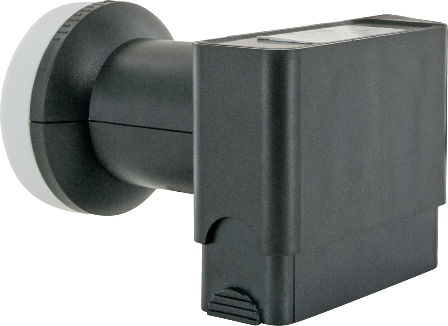 SCHWAIGER 296 Quad LNB Low Noise Blockconverter Digitale LNB cap Accessori per Parabole satellitari Multifeed Protezione dalle intemperie Antracite