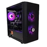 Centaurus Archon A3X Gaming PC - AMD Ryzen 7 9700X 8-Core, Radeon RX 9060 XT, 32GB DDR5 RAM, 1TB NVMe SSD, Windows 11 Pro, AC WiFi, VR Ready Best Desktop Computer for Gamers and Professional Work
