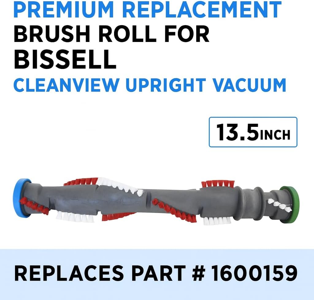 Premium Replacement Brush Roll (13.5") for Bissell CleanView Upright Vacuum – Fits Models 1243, 1330, 1331, 2410, 3918, 9595 & More – Replaces Part # 1600159