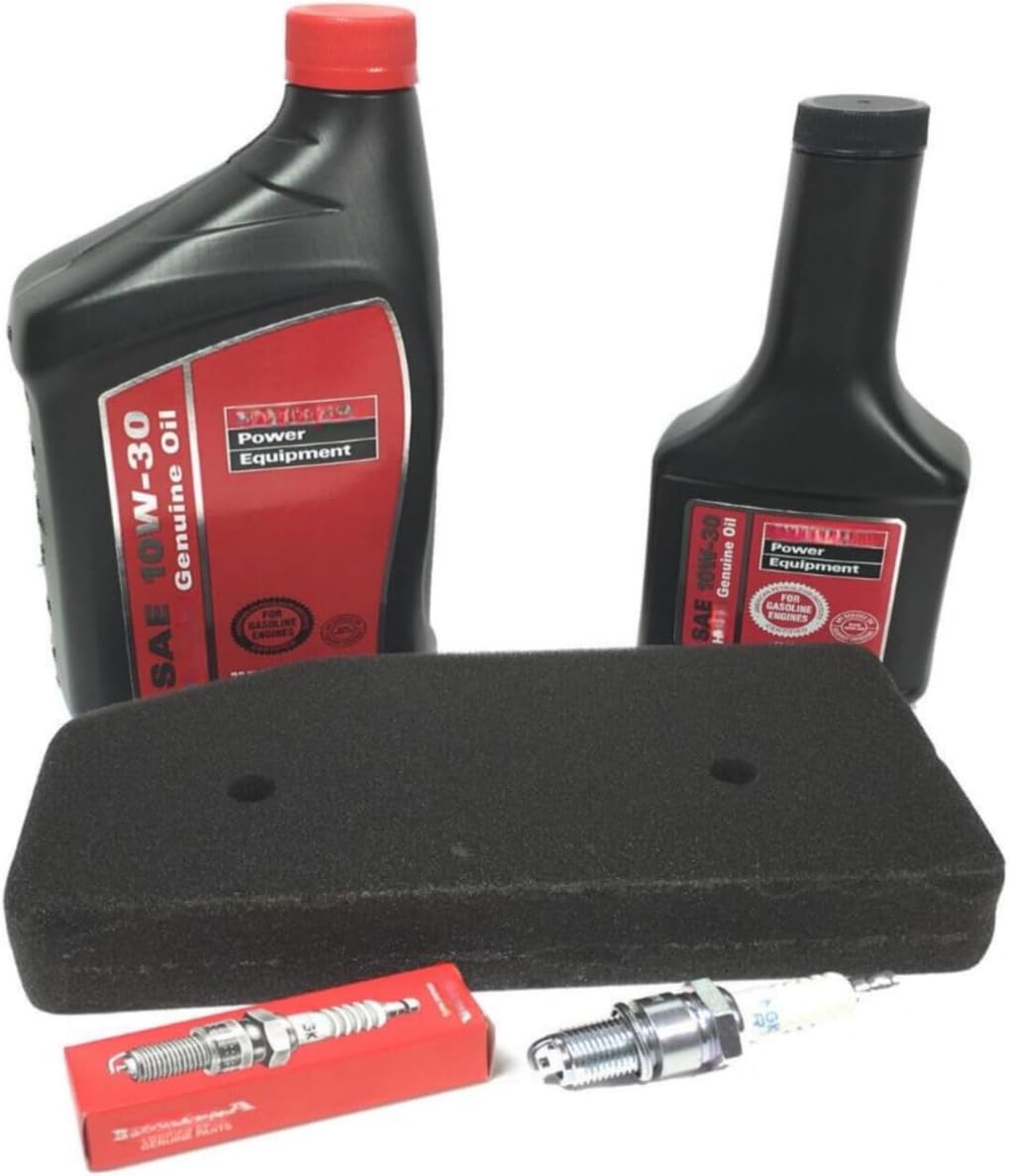 Engine Oil, Air Filter, Spark Plug,Tune Up Kit For EU6500IS Generator,Replacement for Honda OEM