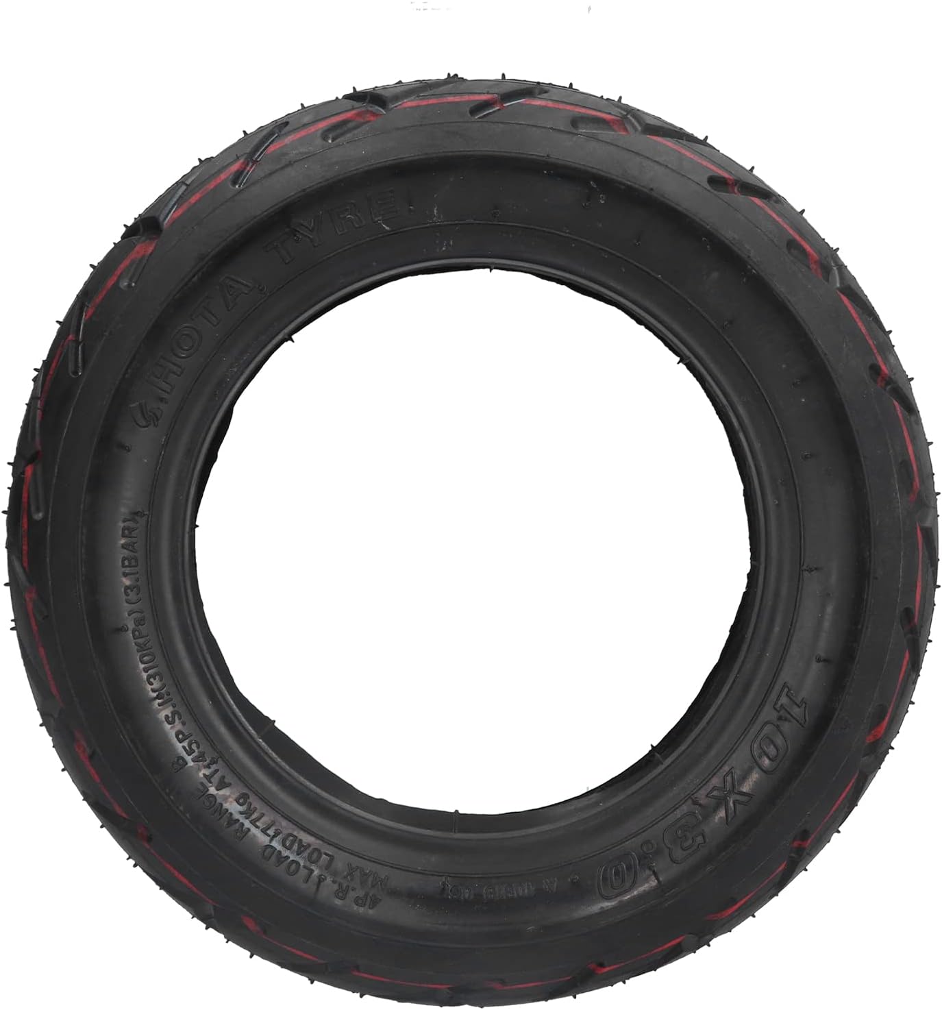 Outer Wheel Tire, Explosion Proof ATV Tyre 10x3.0in for Maintenance Repair Replacement KUGOO M4 PRO Electric Scooter