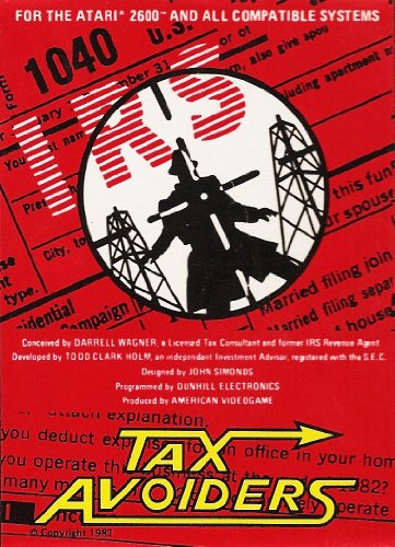 J2Games - Atari - Tax Avoiders (Atari 2600) (Pre-Played - Game Only)