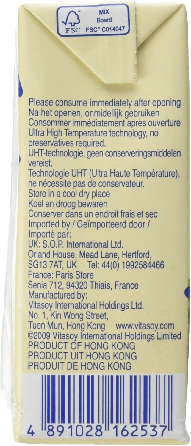 Vitasoy Soy Milk Drink, Original Flavor, 8.45oz (Pack of 24)