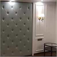 Vista 5 de Lámpara de pared, aplique de pared, arco de princesa, lámpara de pared estilo francés, lámpara de pared para habitación de niñas, E14, de una sola