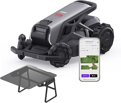 AIRSEEKER TRON SE Robot Lawn Mowe with Garage Ship Separately
