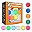 meizhouer Colored Ping Pong Balls: 20 Pack 3 Star ABS - Durable & High Bounce for Kids Adult Practice(Pack of 20 Colored)