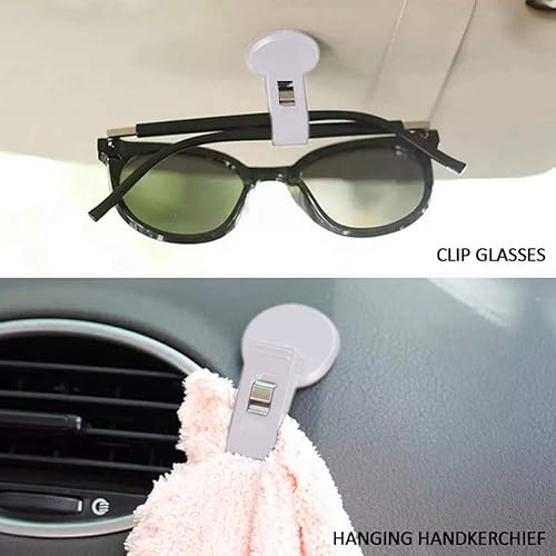 Miniatura 8 de 2 soportes para boletos para parabrisas de automóvil, clip de ventosa para ventana, multifunción, para billetes, abrazadera para tarjetas,