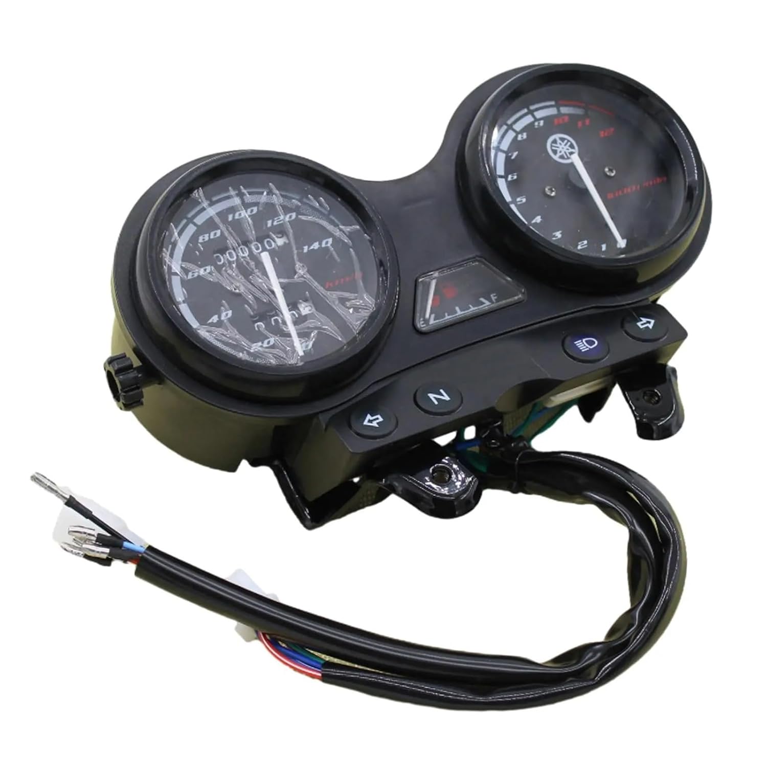 Motorcycle Instrument Gauge Tachometer for Yamaha Ybr 125 Premium Motorbike Dashboard Speedometer Comfortable Motorbike Odometers,Mechanical Model