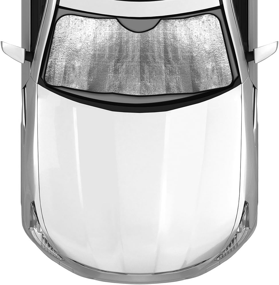 Custom Accessories 17265 Solar Shield Foam Folding Sunshade, 28.5-Inches x 58-Inches