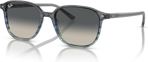 Ray-Ban 0RB219313817153 Leonard Striped Gray Gradient Blue Grey Gradient Lens