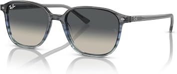 Ray-Ban 0RB219313817153 Leonard Striped Gray Gradient Blue Grey Gradient Lens