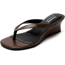 Susanny Wedge Heels Sandals Platform Women Flip Flops Slides Slip