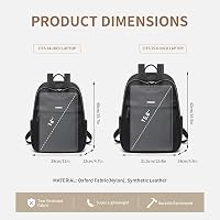 GOLF SUPAGS Laptop Hátizsák Nőknek 15.6" Notebook Táska Munka Utazás Iskola 4