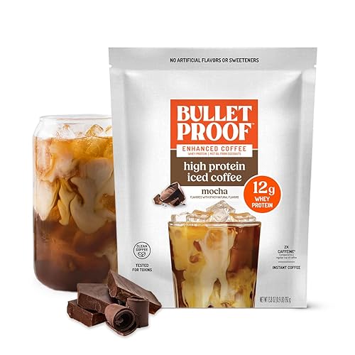 Mocha High Protein Iced Coffee, 14 Servings, 12g Whey Protein