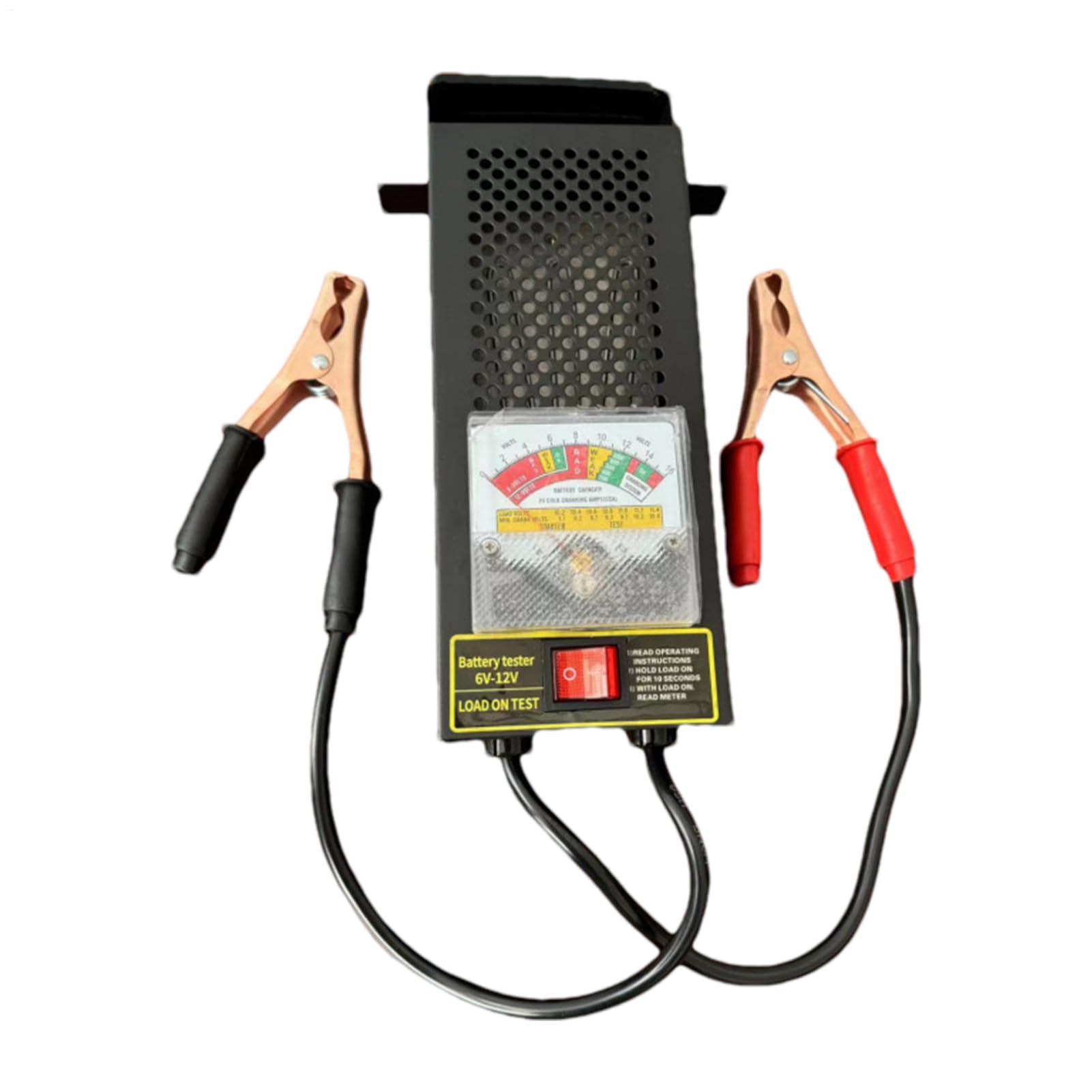 Tester Circuiti per Auto Strumento Di Controllo 12V Per Applicazioni | Tester Batteria E Alternatore Per Tagliaerba Camion Motociclette Quad Barche Veicoli Stampante Viaggio Viaggiatore Au
