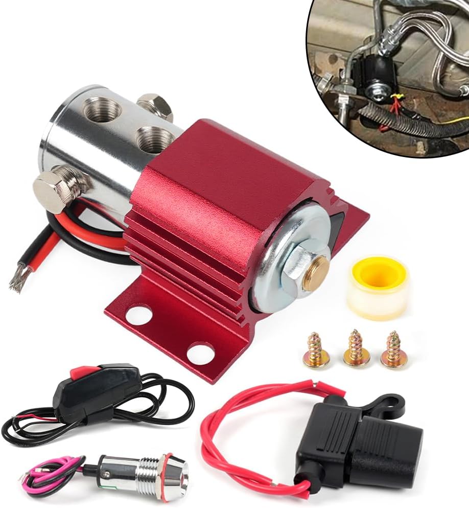 Front Brake Line Lock Kit Launch Control Brake Lock for Brakes/Hill Holder/Drag Race Red