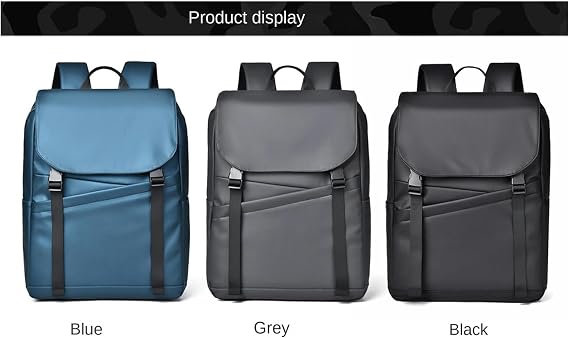 Schoolbag Casual Daypack Business Laptop Backpack College School Bag Laptop Backpack For Men Lightweight School Bag Travel Rucksack-black