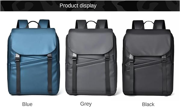 Schoolbag Casual Daypack Business Laptop Backpack College School Bag Laptop Backpack For Men Lightweight School Bag Travel Rucksack-black