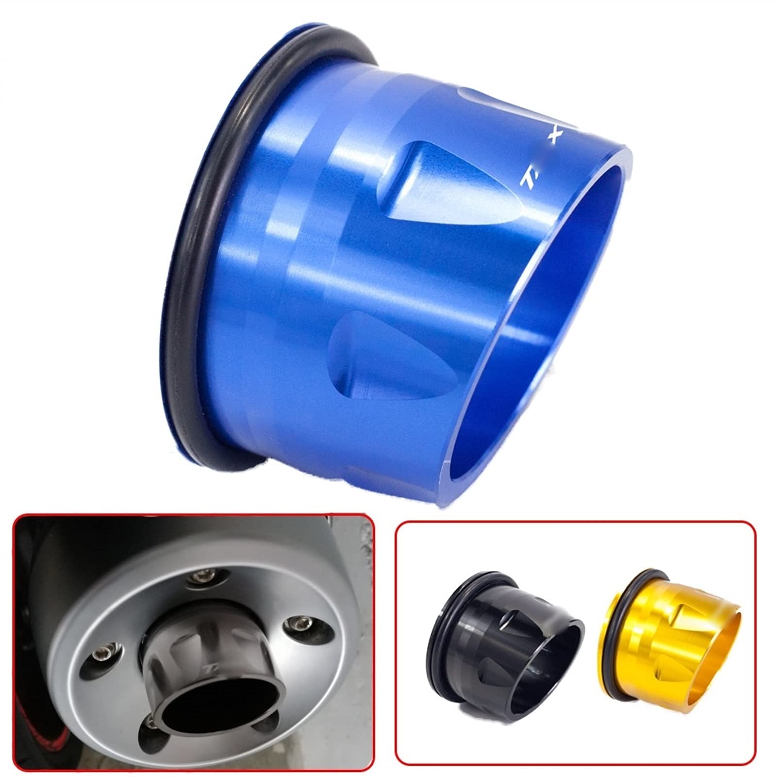 Auspuff Endrohr Abdeckung Für Yamaha TMAX 500/530 2012-2016