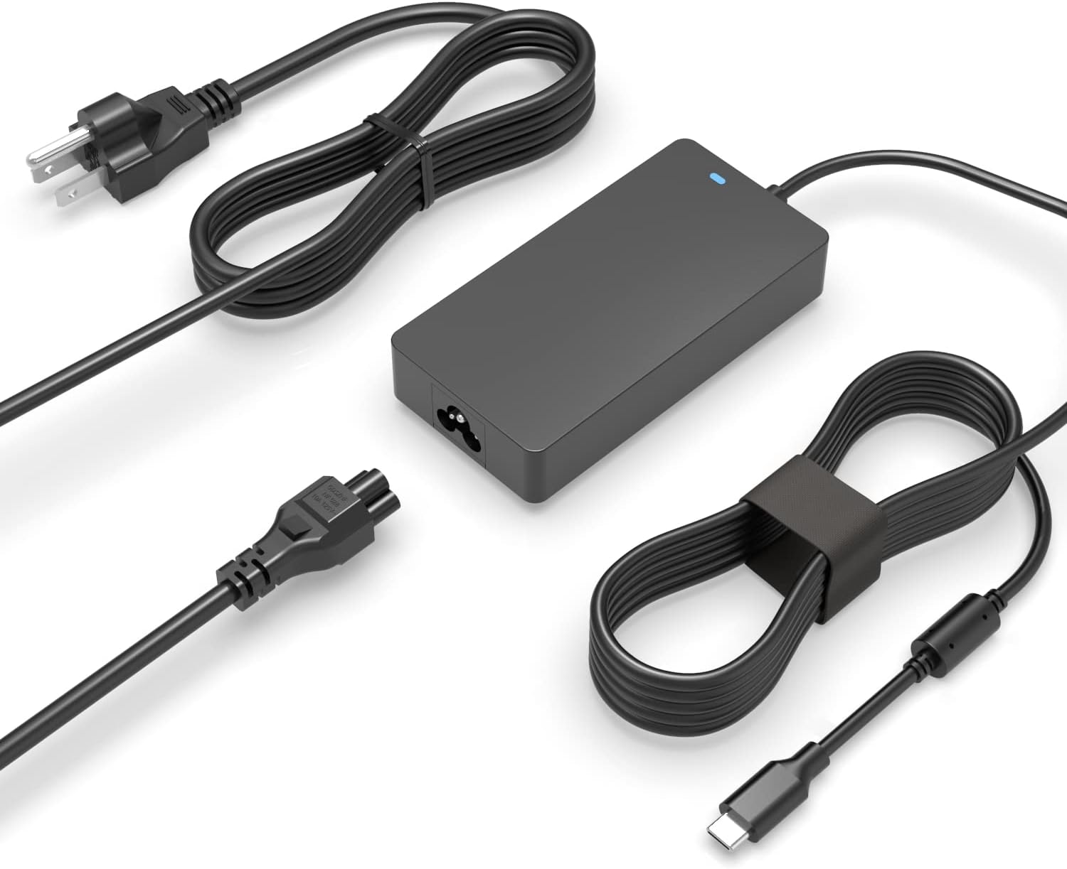 130W 100W USB C Charger Replacement for Dell Precision 3480 3580 P165G001 P165G002 P165G003 P127F001 Laptop Type C Power Supply Adapter Cord