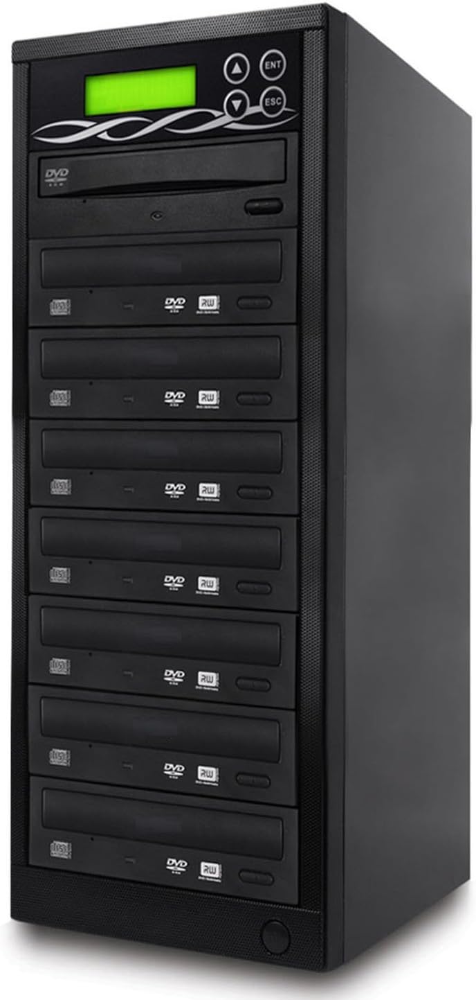 BestDuplicator 7-Target DVDRW Disc Copier Tower
