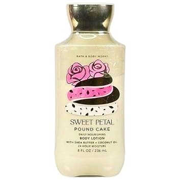 White Barn Sweet Petal Pound Cake Body Lotion 8oz