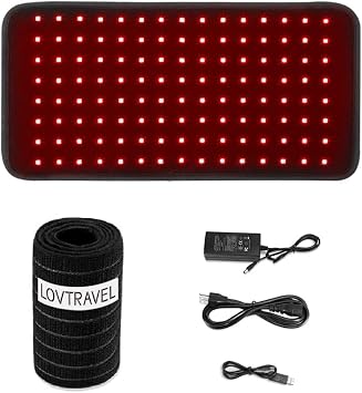 New 660nm LED Red Light and 850nm Near Infrared Light Therapy Devices Large Pads Wearable Wrap for Pain