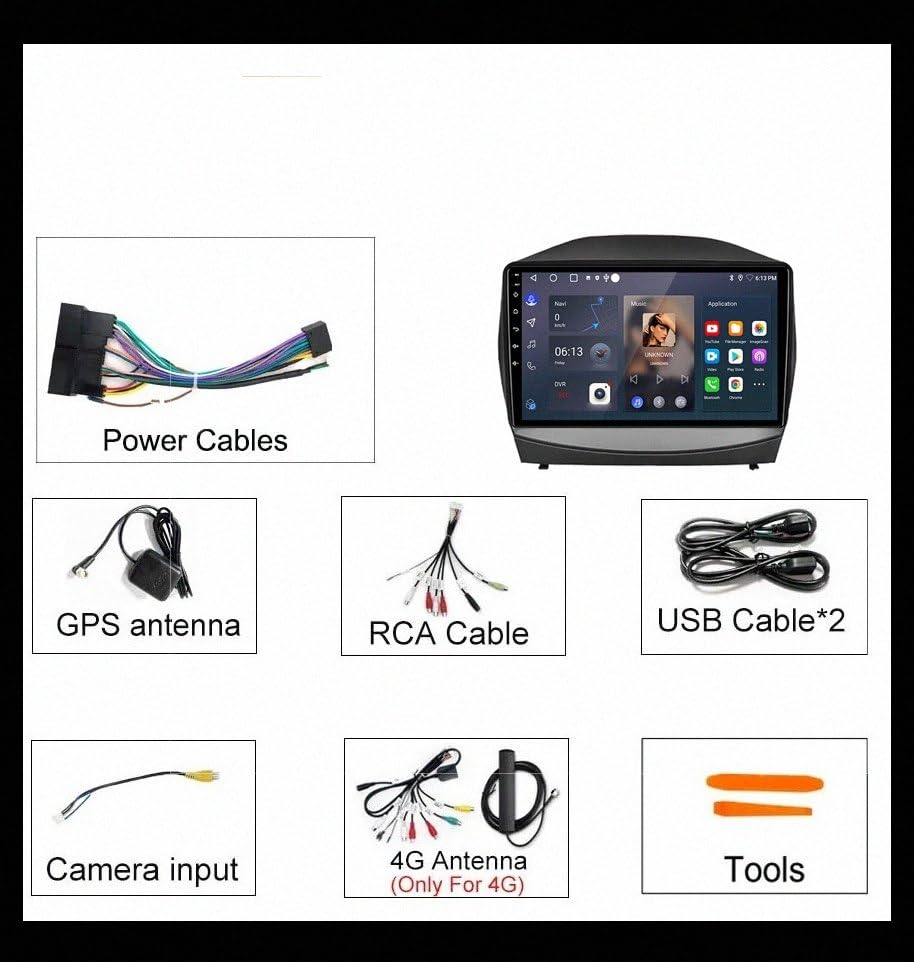 Radio 2 DIN para Hyundai ix35 que soluciona tu navegación con GPS moderno 3