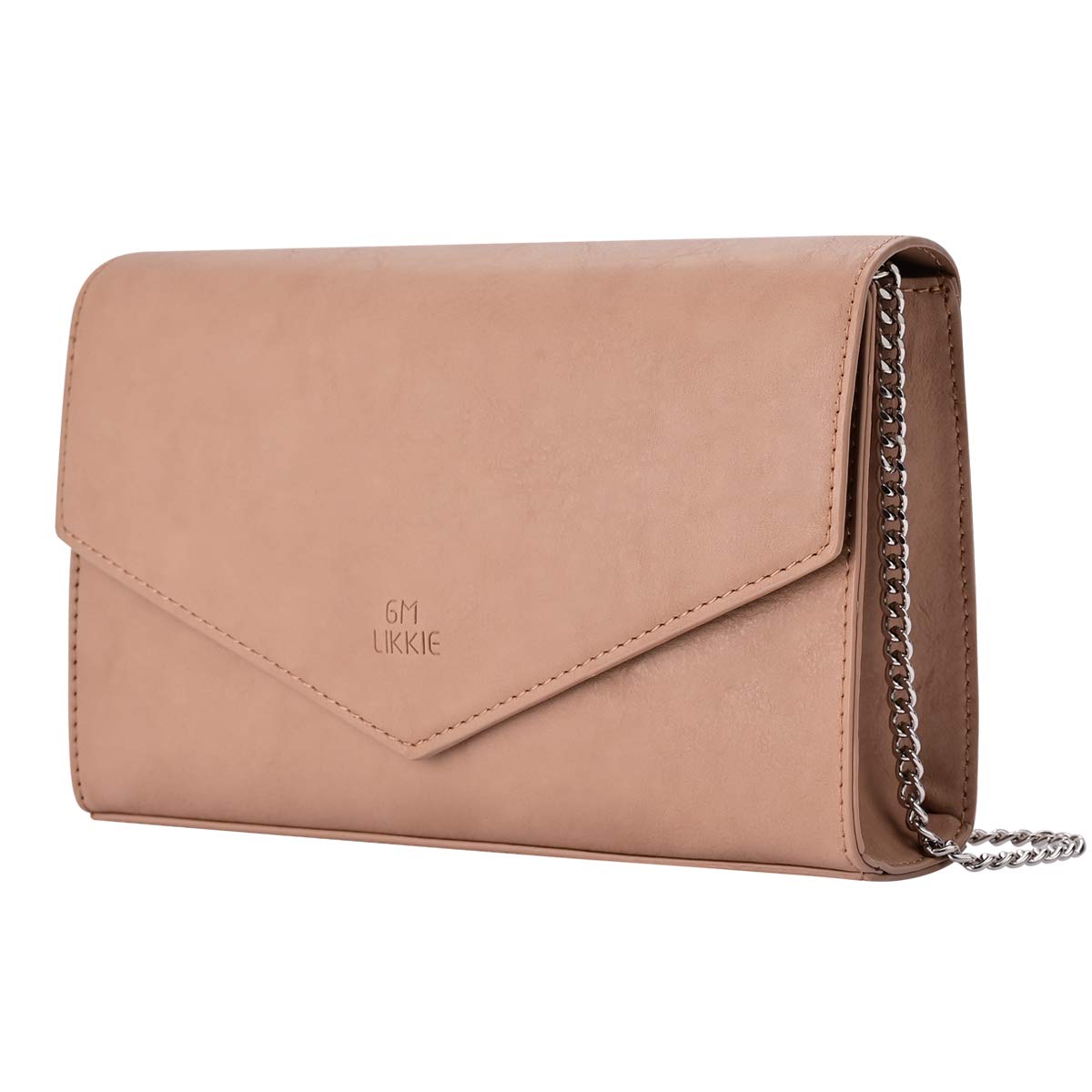 Clutch Purse for Women, Evening Envelope Clutch Bag, Crossbody Foldover PU Leather Shoulder Handbag