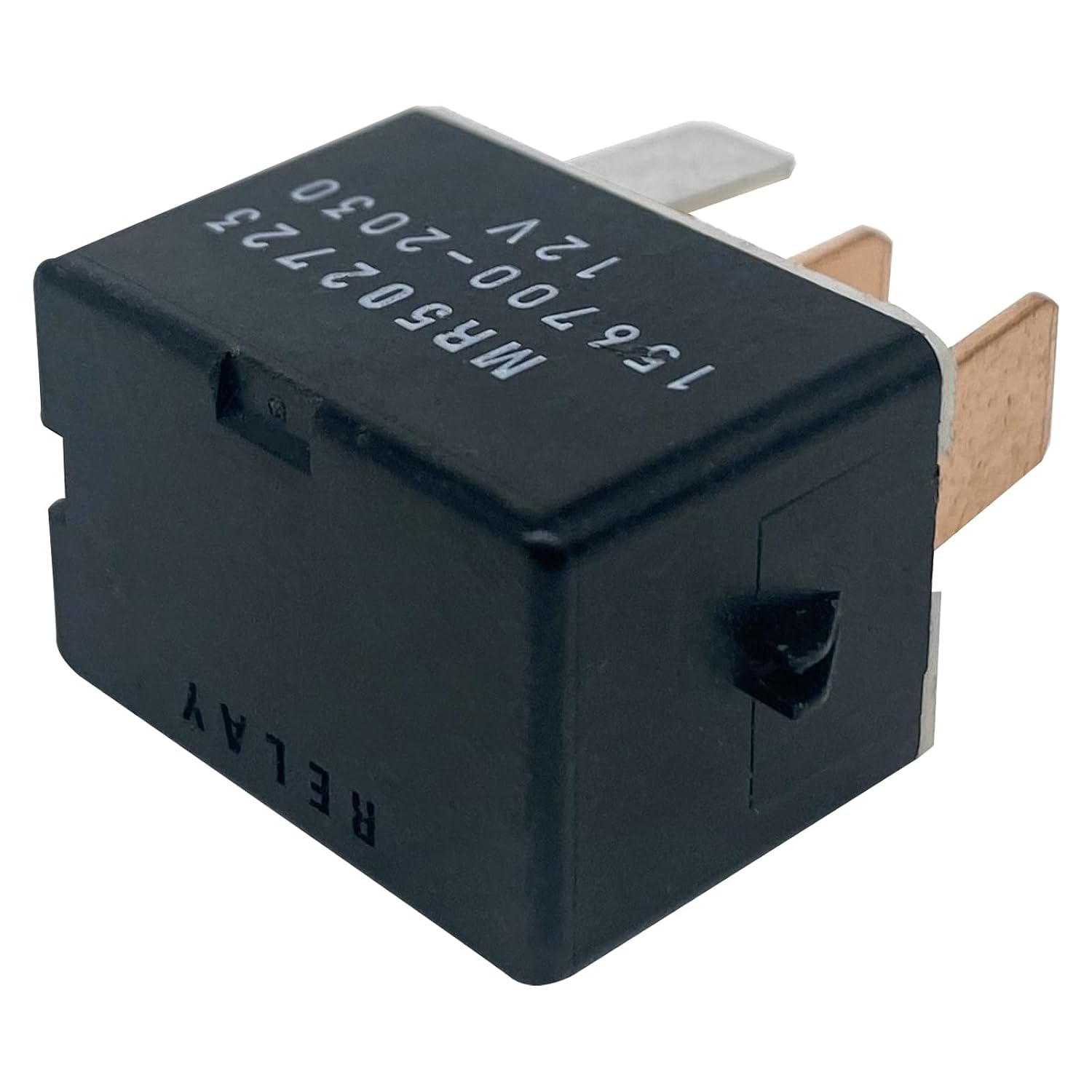 MR502723 156700-2030 Relay (1-Pack), 4-Pin SPST 12VDC 20A Micro Automotive Power Relay Compatible with Mitsubishi Montero, Pajero, Lancer, Outlander A/C Compressor & Horn, Fixes P0533 DTC