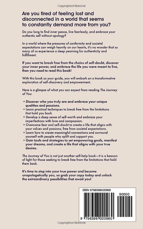 Miniatura 2 de The Journey of You Find Peace, Live Fearlessly, and Be Unapologetically You