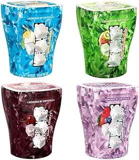 IceCube Sugar-Free Chewing Gum Variety Pack – 4 Bottles Assorted Flavors, 40 Pieces Each – Long-Lasting Cooling Gum Mix
