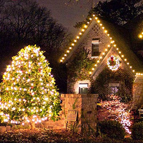 Dreamworth Dimable Led String Lights Plug In Fairy Lights, 333Ft/100M 1000 Leds Copper Wire String Lights With 8 Modes And Timer,Ul Listed, Ideal For Indoor, Outdoor, Christmas (Warm White) #TOP4