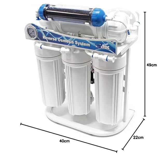 Foto 7 de 7 de Naturewater NW-RO400-B3LS3 Equipo de filtrado de ósmosis 5-Etapas 1500l/día Filtración de agua