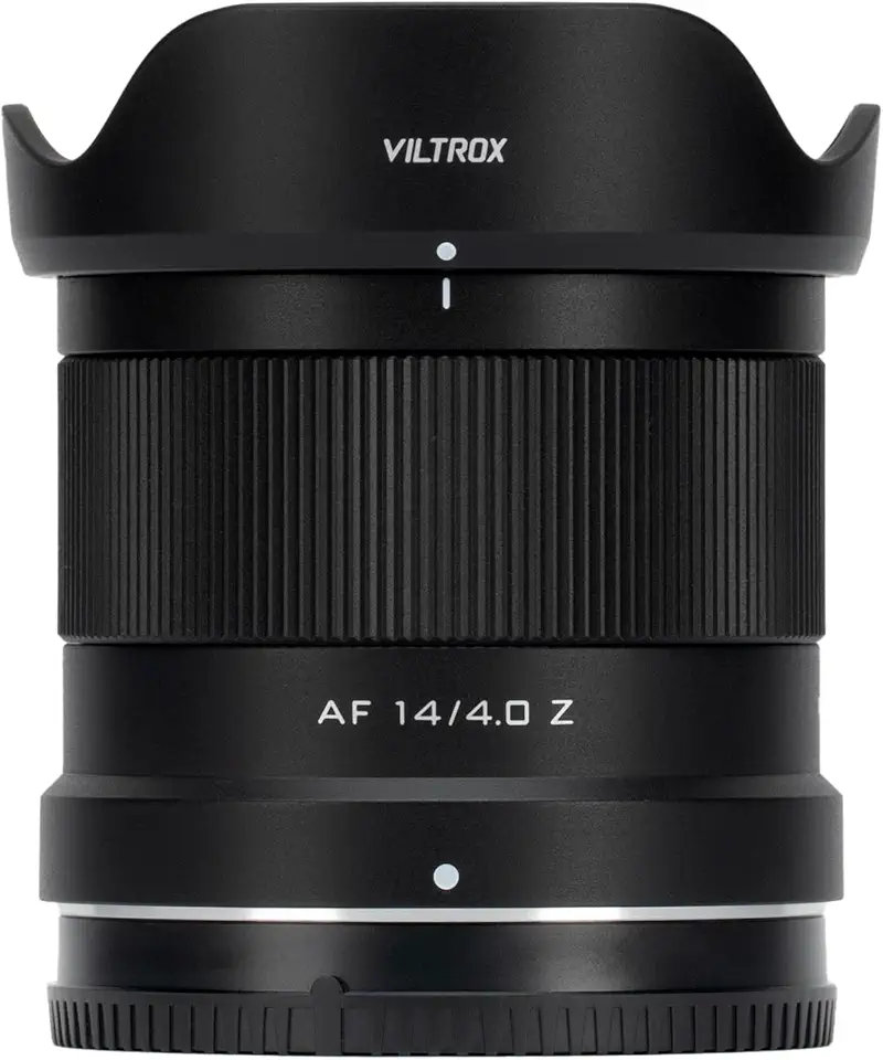 VILTROX Lente 14 mm f4.0 Z, AF 14 mm f/4 Z Mount Full Frame para Nikon Z-Mount, lente grande angular Prime para Nikon