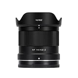 VILTROX Obiektyw pełnoklatkowy AF 14 mm F4.0 Air do Nikon Z-Mount | Ultraszerokie pole widzenia Prime 112,6° STM Autofoc
