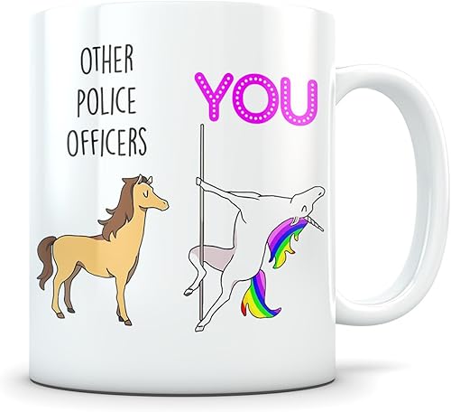Police officer gift, police officer mug, police gift, police mug, cop mug, cop gift, best police officer, law enforcement gift - 11 Oz Coffee Mug