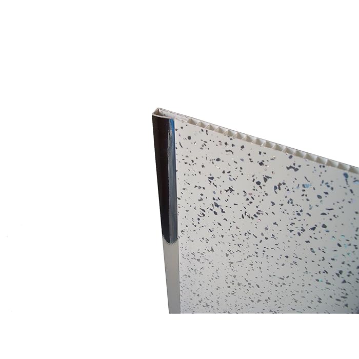 Buy Chrome Panel Trim Perfect for Bathroom Kitchen Shower Wall PVC