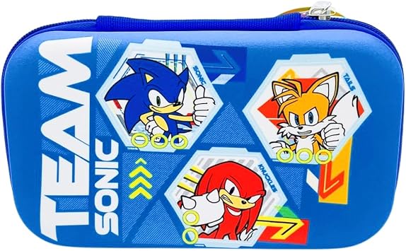 Innovative Designs Sonic Molded Pencil Case, Blue