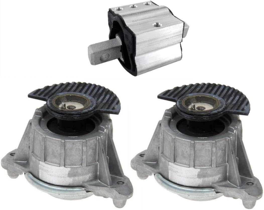 Engine & Transmission Mount Set of 3 Mounts for Mercedes C250 (2012-2015)