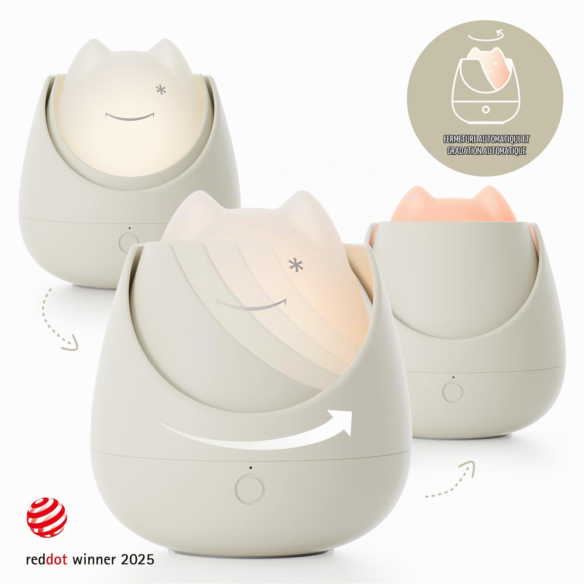 nosiboo Zigg veilleuse enfant - lampe de chevet bébé