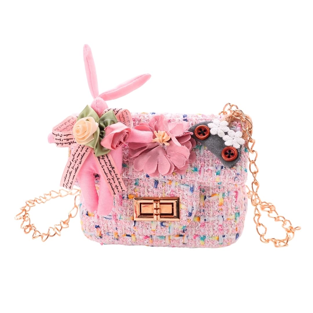 Tinker Squad Bunny Sling Hand Bag with Chain for Girls Kids | Side Bag Shoulder Crossbody Purse for Women | Sling Bags Shoulder Handbags for Girls Kid | Girls Sling Bags Stylish | Gifts for Girls (B0DFTGYB22) Amazon Price History, Amazon Price Tracker