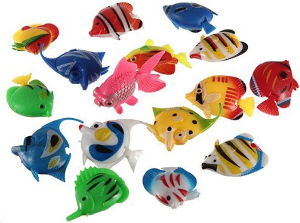 Sungpunet Artificial Plastic Bubble Lamp Fish Jellyfish Seahorse for Aquarium Tank(Color in Random)